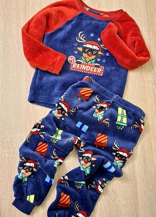 Пижама плюшевая