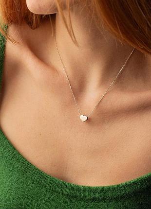 Ланцюжок нержавіюча сталь stainless steel з серцем