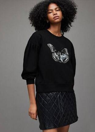 All saints толстовка pyzra ona cotton regular fit /13366/