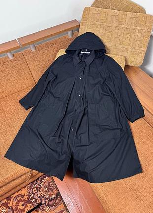 Тренч пальто куртка uniqlo and lemaire коттонове з підкладкою утеплене