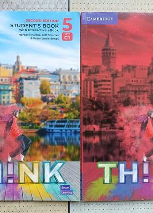 Think student's book+workbook уровень 5, cambridge, английский язык, английский язык