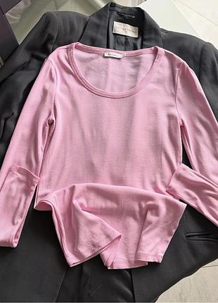 🩷якісний базовий лонгслів бренду hessnatur 🩷 гарний натуральний склад тканини