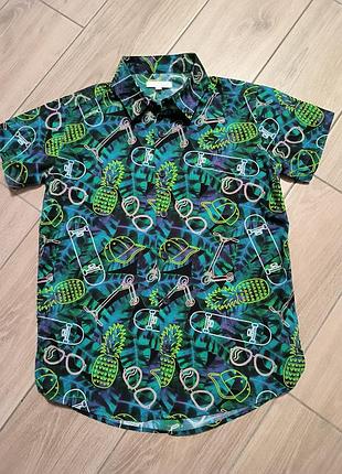 Летняя рубашка для мальчика рубашка