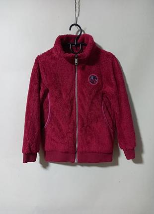 Меховая кофта на девочку