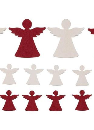 Новогодние деревянные фигурки, 12 шт, livarno