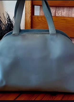 Сумочка небесно-блакитного кольору