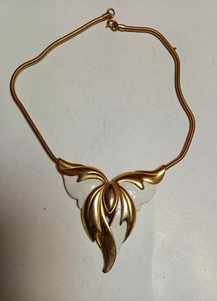 Bergdorf goodman колье эмаль винтаж