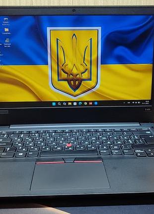 Продается ноутбук lenovo thinkpad e495 (ryzen 5/12gb/256gb/ vega 8/win11)