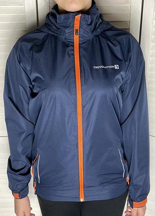 Жіноча синя вітровка trevolution