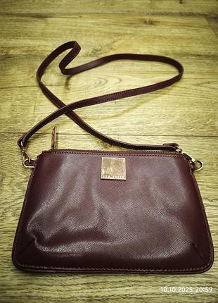 Ted baker сумочка бордового цвета