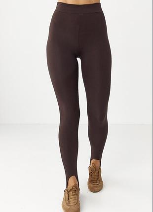 Лосини шоколадні з штрипками