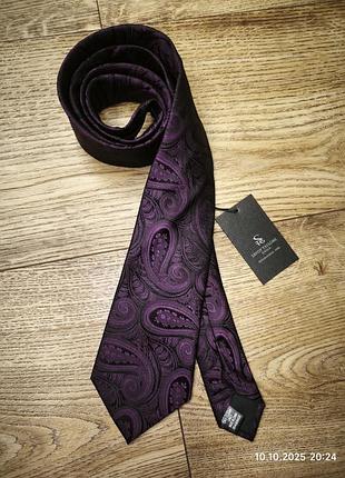 Savoy taylors краватка галстук нова шовк