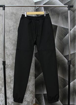 Джоггеры для мальчика на флисе 152 г.