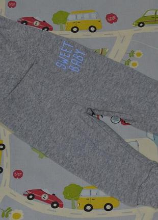 Нові повзунки штани фірмові на новонародженого хлопчика lupilu оригінал 50-56 см 0-2 місяці