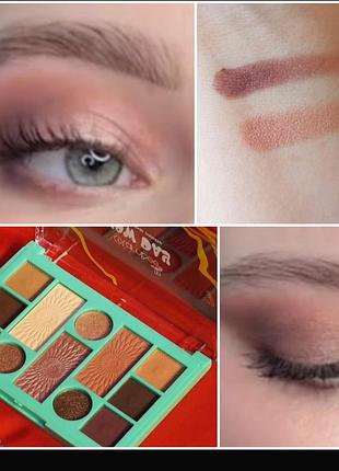 Glambee eyeshadow palette wow day палетка для макіяжу