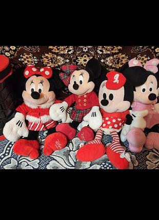 З клеймом дісней міккі мінні маус м'яка іграшка з європи микки минни маус мягкая игрушка с европы дисней disney