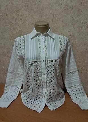 Рубашка из прошвы