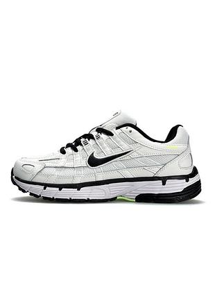 Nike p-6000 w white black