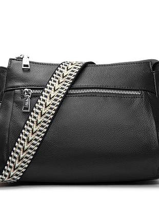Podium сумка женская классическая кожа alex rai 2048-9 black