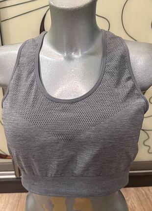 Розкішний, топ, спортивний, в світло, сірому, кольорі, від дорогого, спортивного, бренду: crane