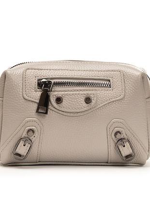 Podium сумка женская клатч кожа alex rai 60072 pale grey