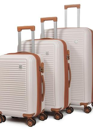 Podium дорожня валіза 31 abs-пластик fashion a12 1977.grey