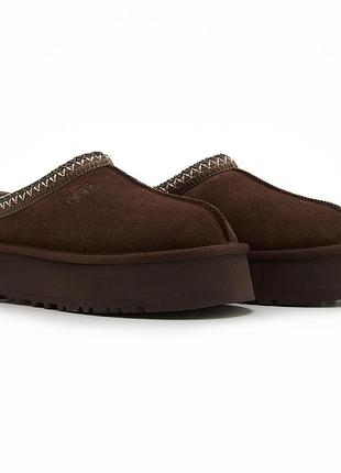Ugg tasman platform dark brown