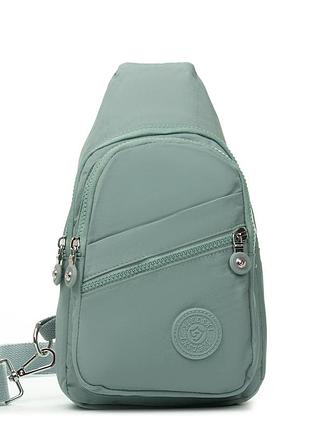 Podium сумка женская текстиль бананка полиамид jielshi 0879 b.blue