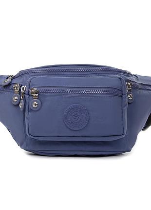 Podium сумка женская текстиль на пояс полиамид jielshi k-918 l.blue