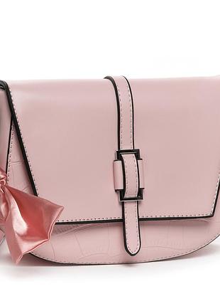 Сумка женская классическая иск-кожа fashion 22 18108 pink