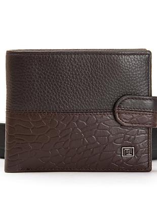 Podium гаманець be чоловіча шкіра bretton 308l brown mix