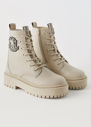 Zara черевики 38 розмір 24,3 см