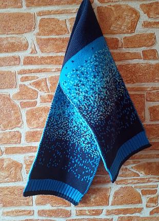 Теплый детский шарф