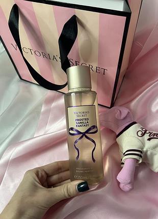 Парфумований спрей для тіла frosted vanilla fantasy fragrance mist victoria's secret usa спрей вікторія сікрет оригінал