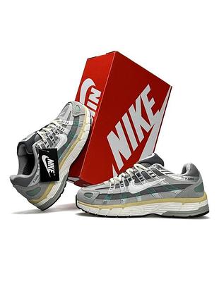 Nike p-6000 gtx beige white black