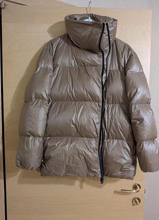 Пуховик женский короткий massimo dutti