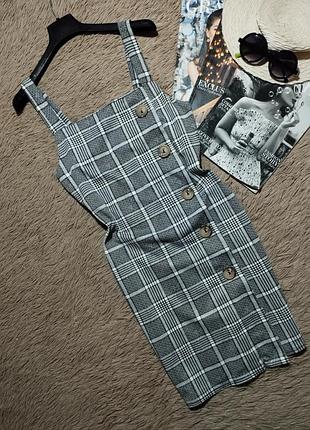 Красивый сарафан с пуговицами/карта платье/платье