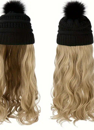 Шапка з перукою.