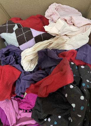 12 пар колготок разных