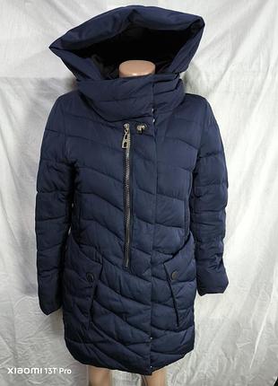 Пальто деми зима женское стеганое
