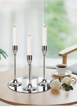 Набор подсвечников -3 штуки , новые, оригинал