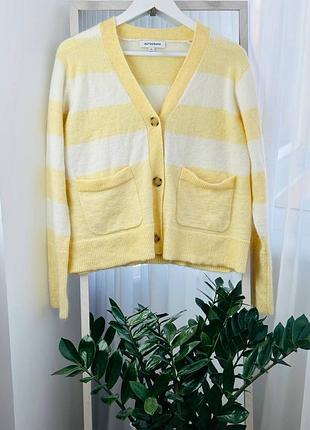 Європа🇪🇺 autograph. фірмовий кардиган з додаванням мохеру та вовни