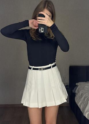 Спідниця біла xs 2