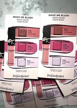 Тестер , пробник , румʼяна yves saint laurent