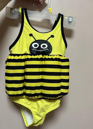 Купальник дитячий з поплавками на 24-36 міс