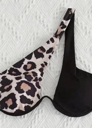 Верх від купальника з леопардовим принтом