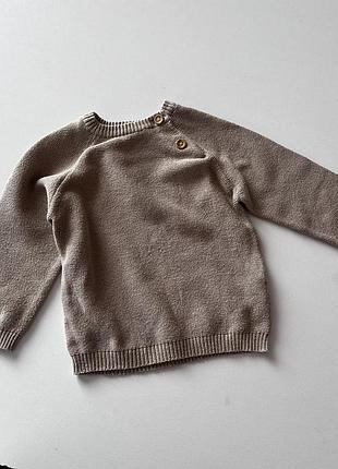 Бежева кофта ріст 80