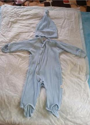 Человечек детский в рубчик