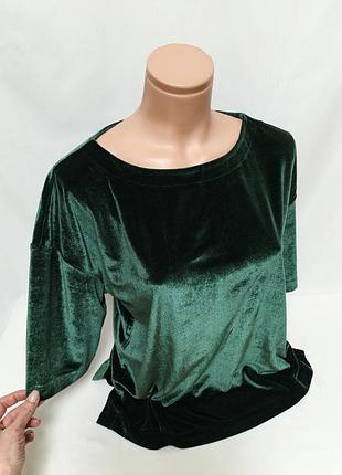 Блуза женская велюр