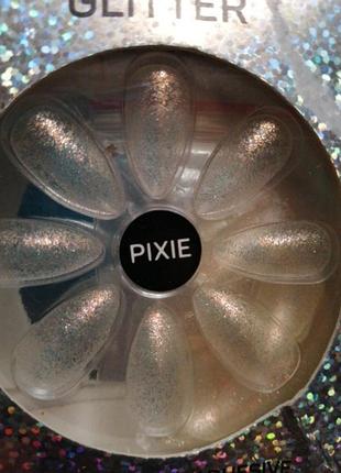 Накладные ногти glitter pixie